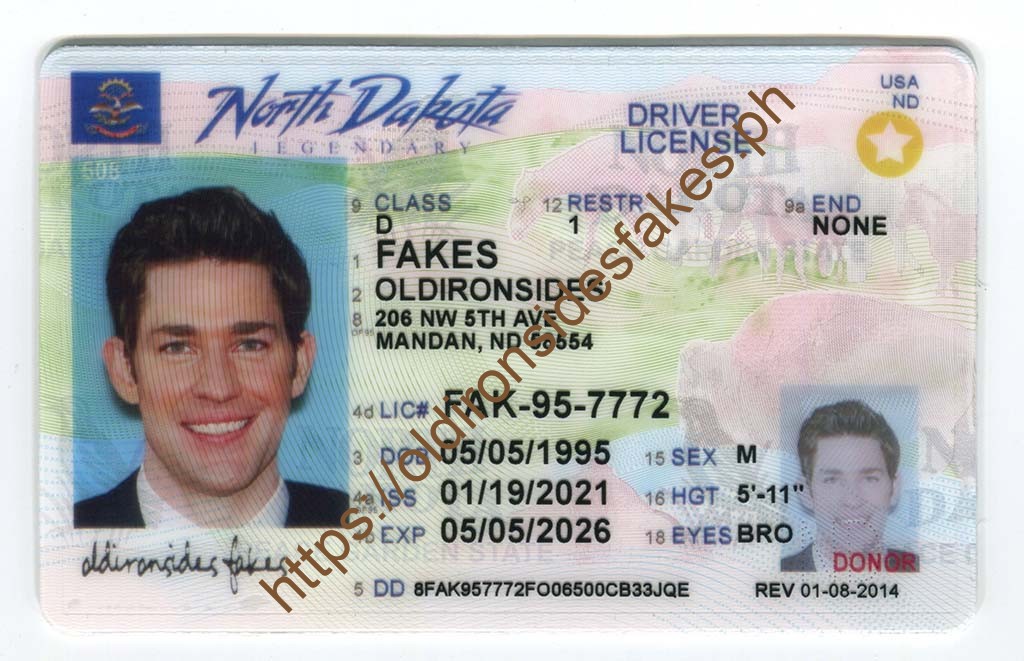 North Dakota Driver License(ND O21) - North Dakota Driver License(ND O21)
