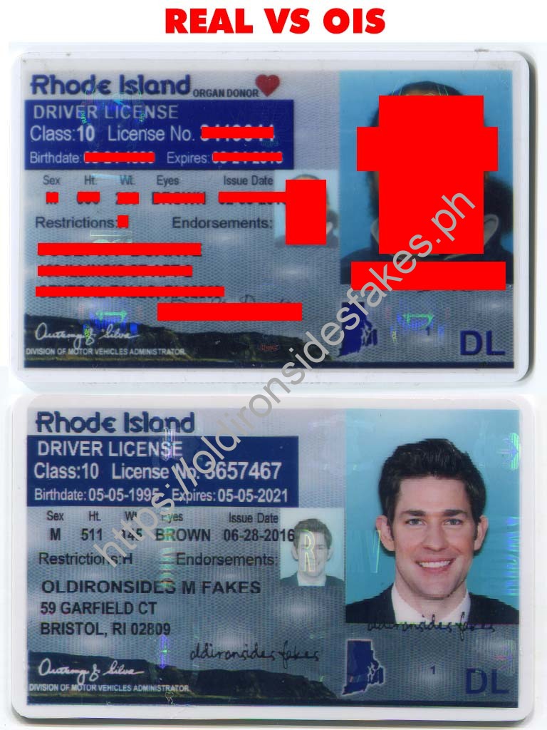 Rhode Island Driver License