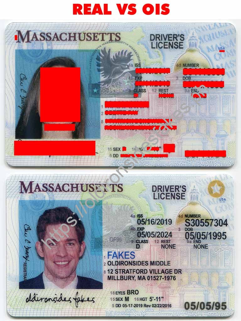 Massachusetts Driver License()