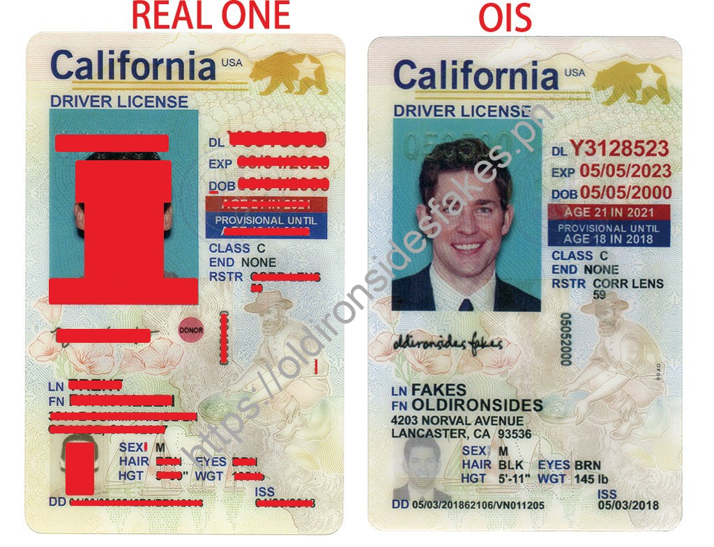 California  Driver License(New CA U21) - California  Driver License(New CA U21)